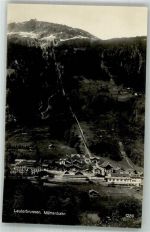 3822 Lauterbrunnen Foto AK Bergbahn Mürrenbahn