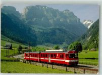 9050 Appenzell 1983 Foto AK Eisenbahn Appenzeller Bahnen Schwendetal