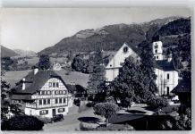 6072 Sachseln - Dorfpartie Kirche