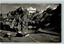 3718 Kandersteg - Oeschinensee Blümlisalp und Fründenhorn
