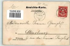 3792 Saanen 1899 Lithographie Dorfgasse Gstaad