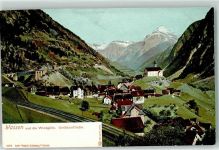 6484 Wassen UR - Windgälle Kirchlein Gotthardbahn