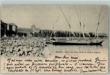 1200 Genève Genf 1904 - Quai des Eaux vives et Jardin anglais Schiff