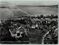 3235 Erlach Foto AK Fliegeraufnahme