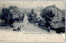2900 Porrentruy Pruntrut 1904 - Hotel National
