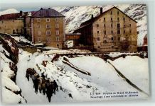Hospiz Großer Sankt Bernhard Pass - Sauvetage d une automobile en detresse