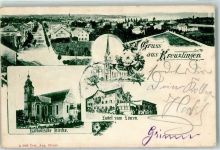 8280 Kreuzlingen 1900 - Kath. Kirche Hotel zum Löwen