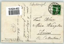 6000 Luzern Lucerne 1916 - Schutzengel Ort lt. Stempel