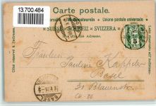 3076 Worb 1905 BOAKC Gasthaus Sternen Lithographie