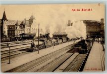 8000 Zürich - Bahnhof Dampflokomotiven