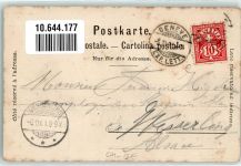 1200 Genève Genf 1901 Gebrauchsspuren Forces Motrices