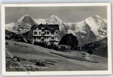 Burst Beatenberg - Foto-Karte Hotel Amisbühl Eiger Mönch