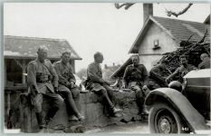 1145 Bière Foto AK FARSI Soldaten Ort lt. Fotograf