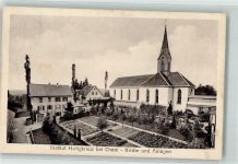 6330 Cham 1920 - Institut Heiligkreuz Kirche und Anlagen