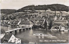 um 1930/40 - Stein a. Rhein, Kanton Schaffhausen, Schloß Hohenklingen, Schweiz,Hugo Kopp AKU1