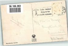 1200 Genève Genf Foto AK Auto Bahnhof Hotel Cornavon