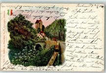 2000 Neuchâtel Neuenburg 1903 Lithographie Seie IX Kanton Neuchatel Nr. 5 Schloss Werbung Apotheker Brandt´s Schaffhausen