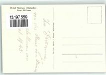 8758 Obstalden Foto AK Hotel Sternen Propr. M. Kamm