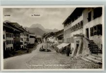 1663 Gruyères - DorfStraße Moleson