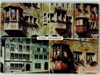 8260 Stein am Rhein - Bemalte Häuser Hotel Adler