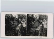 6978 Gandria - Stereofoto format ca. 18 x 9 cm