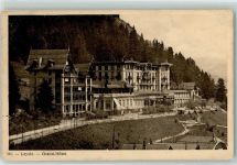1854 Leysin 1909 Gebrauchsspuren Grand Hotel