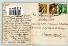 9240 Uzwil 1915 Gebrauchsspuren Schweizer Armee Neue Uniform Ort lt. Stempel Winter