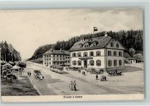 1000 Lausanne Losanna 1911 Künstlerkarte Auberge du Chaleta Gobet , Straßenbahn , Verlag Trüb & Cie
