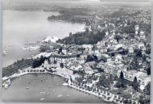 1000 Lausanne Losanna - Fliegeraufnahme, Ouchy