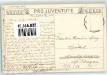sign. E. Kreidof Zwerg Pro Juventute Pro Juventute Schweiz 1918 Winterlithographie