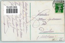 4500 Solothurn Soleure Gebrauchsspuren Buchstabenkarte Einsiedelei St. Verena