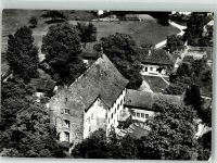 9216 Hohentannen 1969 Foto AK Fliegeraufnahme Schloss Oetlishausen Landschulheim