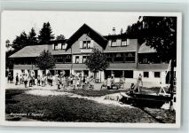 6013 Eigenthal 1934 - Ferienheim I - Spielplatz, viele Kinder AK