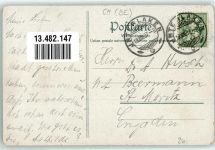 Heimwehfluh 1907 Lithographie Gasthaus Tracht Edelweiß