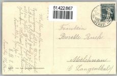 2515 Prêles 1913 - Hotel Pension Mont-Souhait