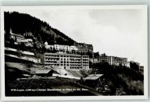 1854 Leysin - Clinique Manufacture Hotel Mont Blanc