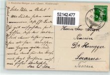 9244 Niederuzwil 1917 - Gasthaus Kirche
