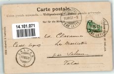 2000 Neuchâtel Neuenburg 1902 Gebrauchsspuren