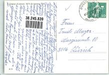 8374 Dussnang 1957 Foto AK Hotel Kneipp-Kurhaus