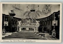 4500 Solothurn Soleure 1923 Gebrauchsspuren St. Ursus- Kirche innen