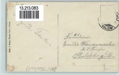 8800 Thalwil Foto AK Wohnhaus - Familie steht vor dem Haus AK