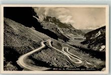 Klausenpasshöhe - Blick von der Klausenpasshöhe gegen Urnerboden