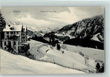 1854 Leysin - Sanatorium Populaire Winter