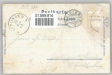 3700 Spiez 1901 Lithographie / Künstlerkarte Bahnhofplatz