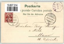 9220 Bischofszell 1898 - Bahnhofplatz hur Bad und Brücke