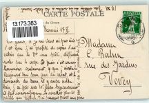 1196 Gland 1917 - Ort lt. Stempel