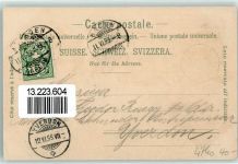 5400 Baden 1899 Lithographie Bruggerthurm Schloss Stein