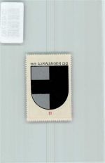 4912 Aarwangen - Vignette Wappen Kaffee Hag ca 1920-1940