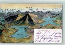 6410 Rigi Kulm 1920 - Zuger See Vierwaldstätte See