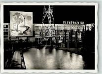 8000 Zürich Gebrauchsspuren Schw. Landesausstellung 1939 Foto Gaberell Sektion Elektrizität